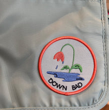Down Bad iron-on patch